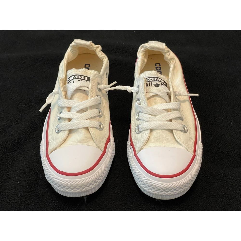 Converse All-Star Women's 537084F Shoreline Slip On Low Top Cream Size 5